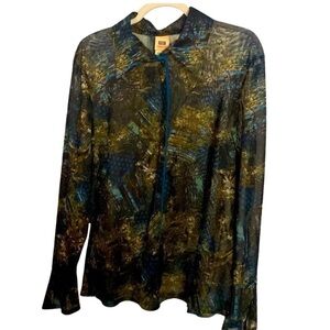 Faded Glory 90s mesh top size 22/24W